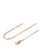 Akzent Chain Neck made of Steel Gold-plated Thin Thickness 2mm