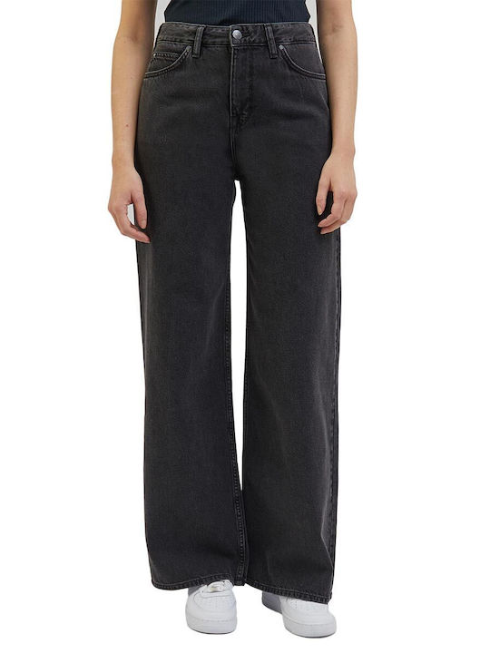 Lee Stella High Waist Women's Jean Trousers Black