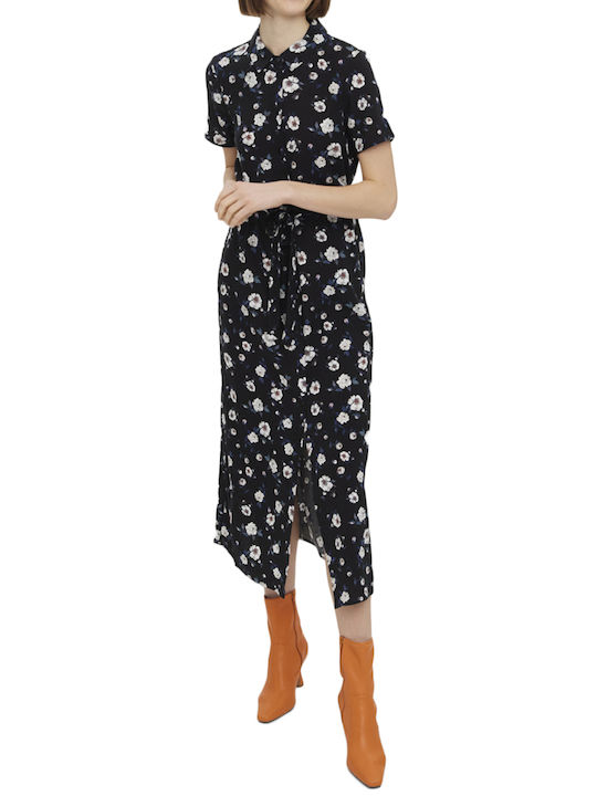 Vero Moda Midi Kleid Blumen