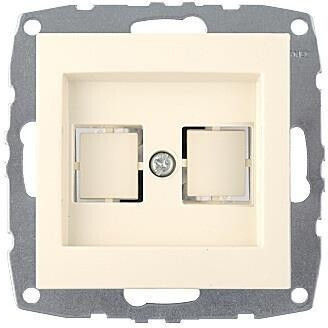 Mono Electric Μονός Μηχανισμός Πρίζας Δικτύου RJ45 σε Μπεζ Χρώμα 500-001705150