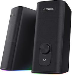 Trust GXT 612 Cetic 2.0 Speakers with RGB and Bluetooth 10W Black