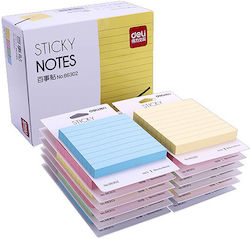 Deli Memo Pads in Cube 100 Sheets 7.6x7.6pcs Set 1pcs