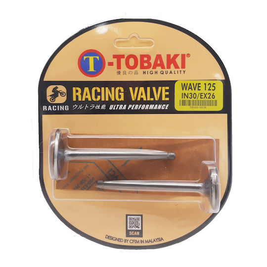 Tobaki Set Supape De Chiulasă De Admisie & Evacuare Motocicletă Honda Innova 125
