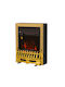 HomCom Επιδαπέδιο Ηλεκτρικό Τζάκι 2000W 48.2x59.2cm