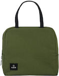 Estia Insulated Bag Handbag Save the Aegean 6 liters Forest Spirit Green