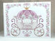 Riniotis Baptism Guest Book with Carriage Theme