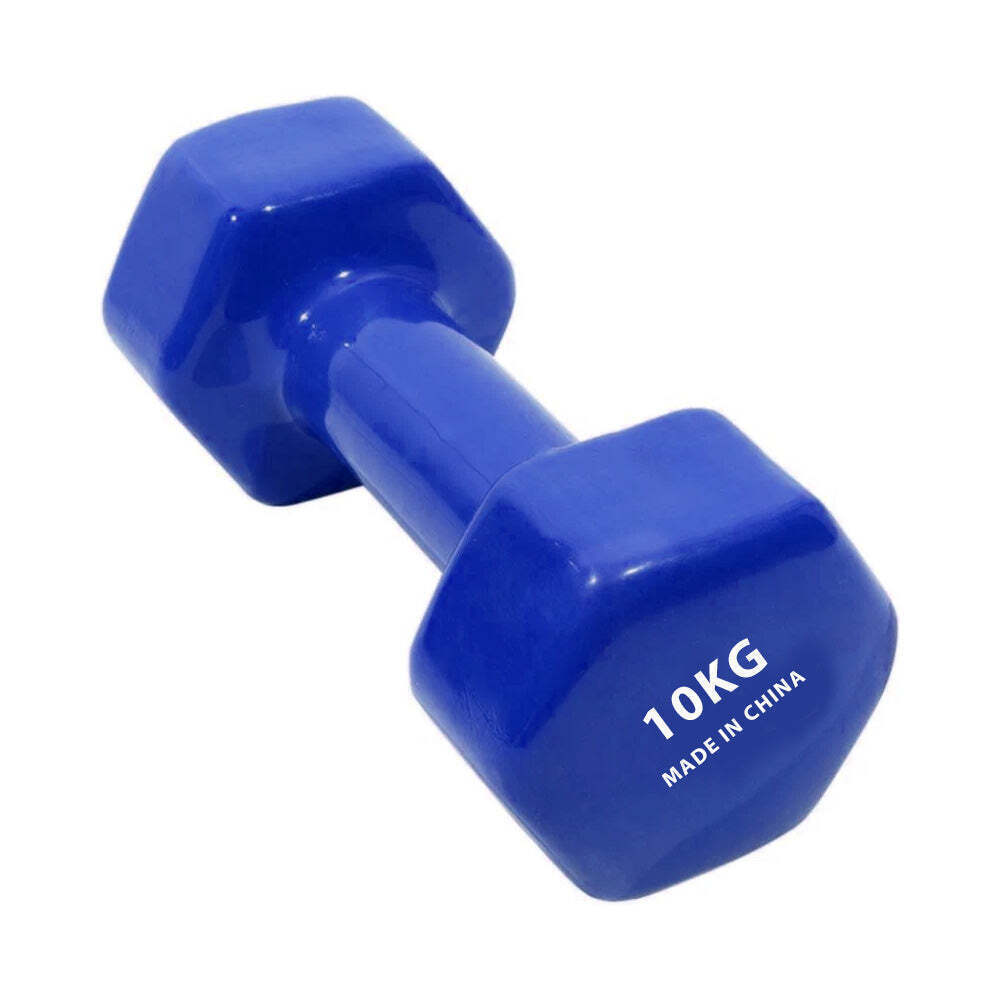 25566 15 Vinyl Hexagon Dumbbell 1 x 10kg Skroutz.cy