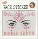 Carnival Body Stickers Face & Nails 10pcs