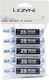 Lezyne Co2 Refill Pack 25g 5pcs 1-C2-CRTDG-V125P5 Luftpumpe Inflator Co2 Hand