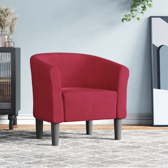 Sessel 70x56x68cm Bordeaux Sessel 70x56x68cm Bordeaux