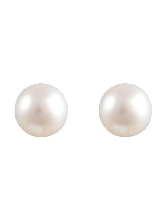 Earrings made of Silver with Pearls