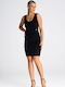 Figl Mini Dress Black