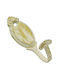 Amig Holdback Hook made of Metal Gold 1pcs