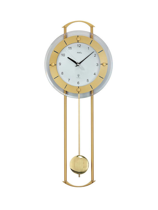 AMS Wall Clock White