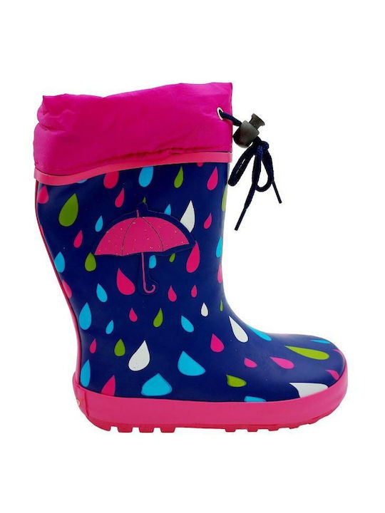 Crecendo Kids Wellies Purple