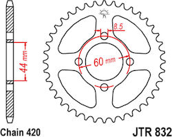 Yamaha Rear Sprocket