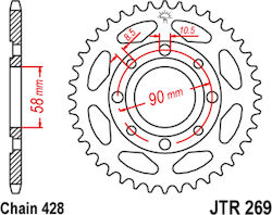 Honda Rear Sprocket