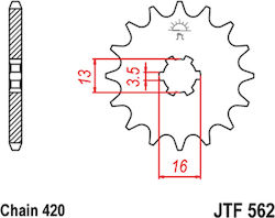 Suzuki Front Sprocket