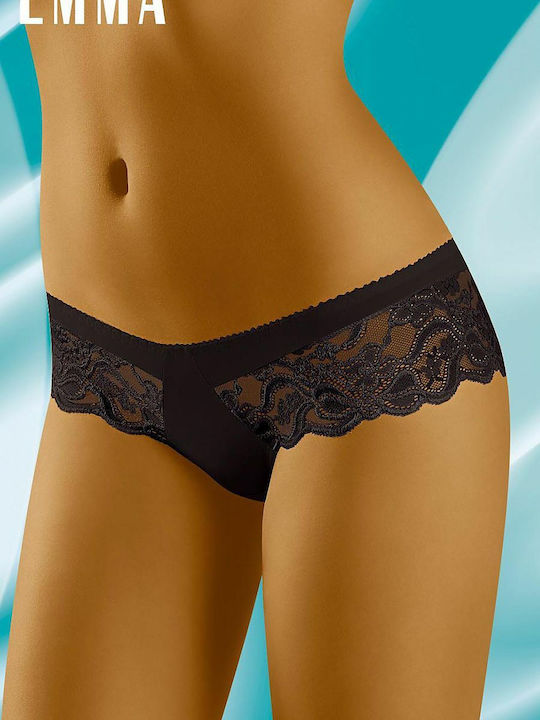 Wolbar Damen Slip Schwarz