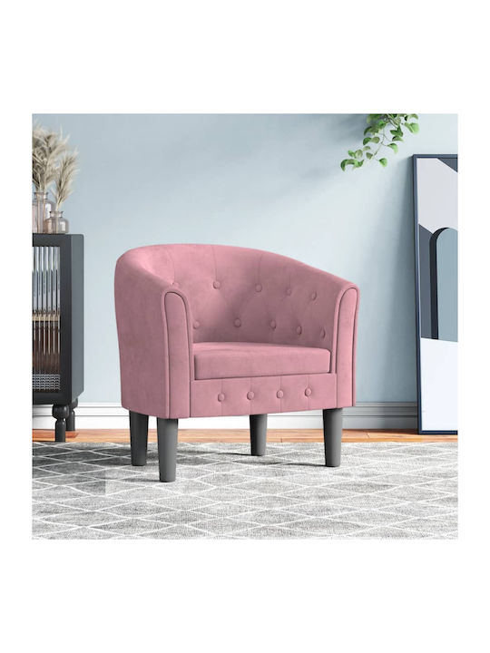 Armchair Pink 70x56x68cm