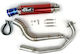 GL Motorcycle Exhaust for Honda GTR 150