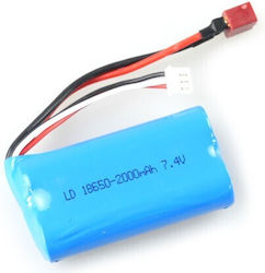 Amewi Baterie Li-Po 7.4V 2000mAh T-Plug Pentru Vehicul RC