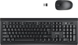 Yesido KB12 Fără fir Set tastatură și mouse Engleză UK