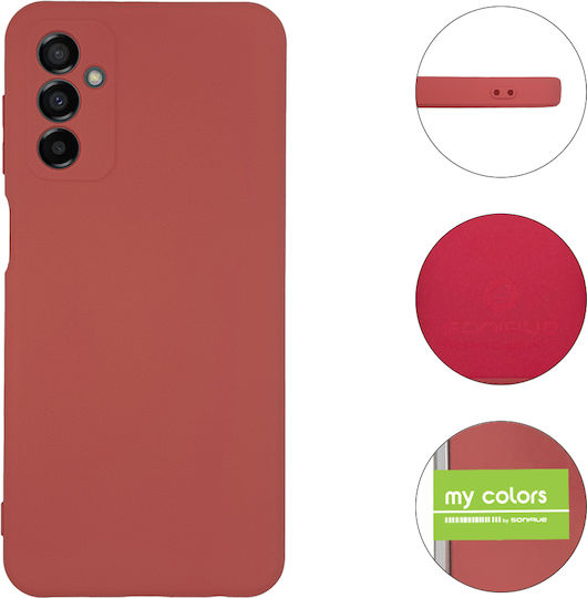 Sonique Задна корица Силикон Бордо (Galaxy M23)
