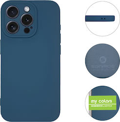 Sonique Back Cover Silicone Navy Blue (iPhone 15 Pro Max)