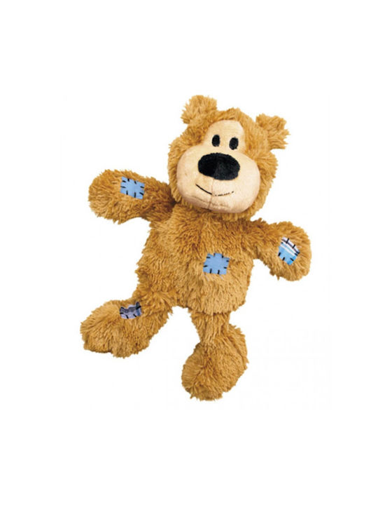 Kong Wild Knots Bear Λούτρινο Παιχνίδι Σκύλου Medium Μπεζ