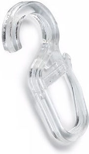Lasiplast Curtain Hook Pins for Hoops 25pcs
