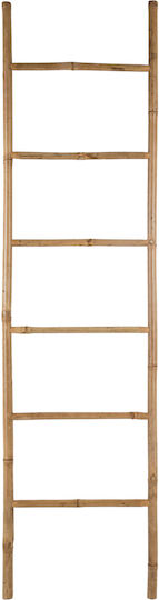 Atmosphera Single Wall-Mounted Bathroom Ladder 90x90cm Brown Atmosphera Single Wall-Mounted Bathroom Ladder 90x90cm Brown