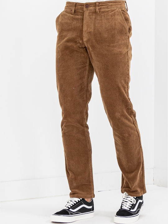 Pantaloni Elastic Umber