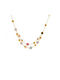 Necklace from White Gold 18k