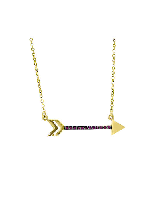 Antwnakakis Necklace from Gold 14K