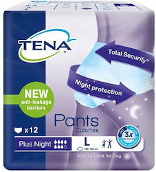 Tena Plus Night Inkontinenz-Unterwäsche Groß 12...