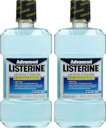 Listerine Advanced Tartar Control Mouthwash 2x0ml