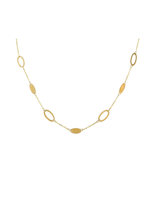 Daskalakis Halskette aus Gold 14K