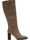 Damenstiefel Beige