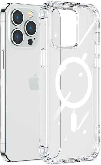 Joyroom Magnetic Defender MagSafe Back Cover Σιλικόνης Διάφανο (iPhone 14 Pro Max)