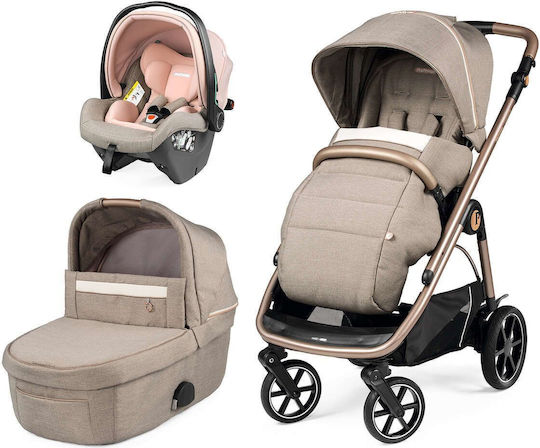 Peg Perego Veloce SLK Reversible 3 in 1 Baby Stroller Suitable for Newborn Mon Amour 9.4kg
