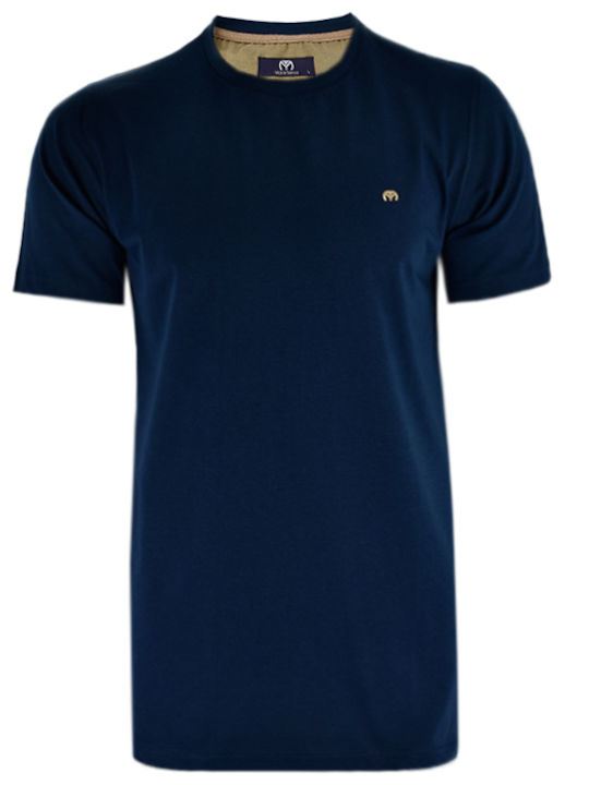 T-shirt Blue Tan