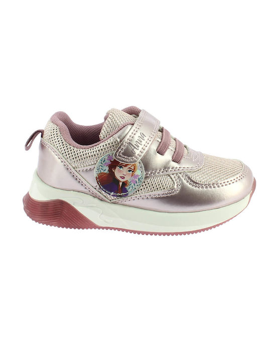 LEOMIL NV Παιδικά Sneakers με Φωτάκια Ροζ