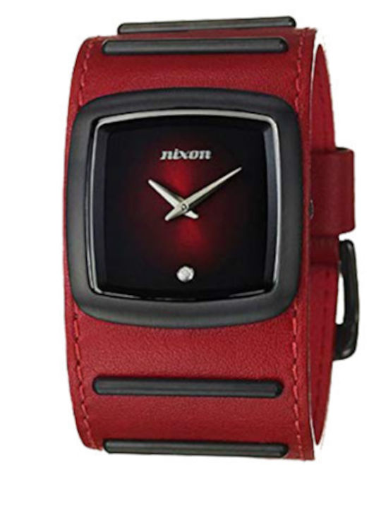 Nixon Men's Watch 36mm Battery with Black Fabric Strap