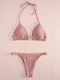 Set Bikini Τριγωνάκι & Brazil Ροζ
