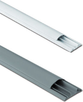 Viokar Cable Channel Floor made of Plastic Gray Set of 2pcs