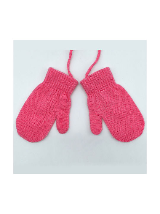 Gift-Me Kinderhandschuhe MItten Rosa 1Stück