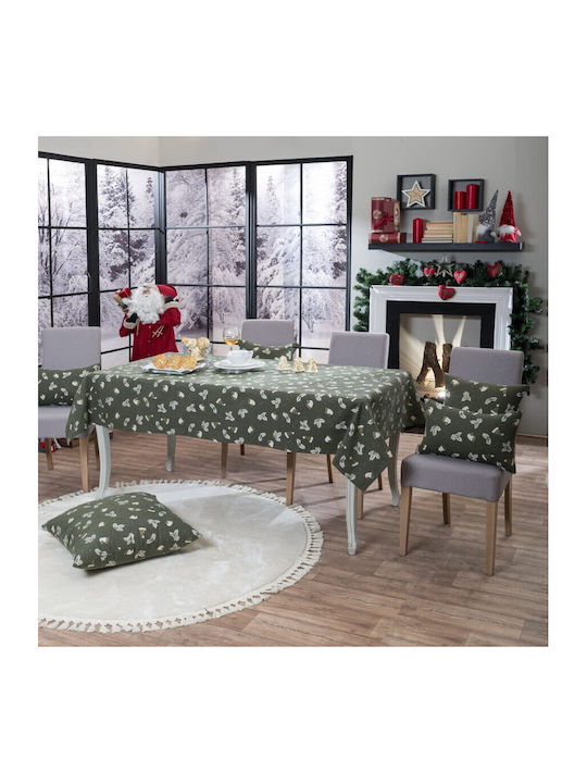 Teoran Christmas Tablecloth Fabric L140xW220cm ...