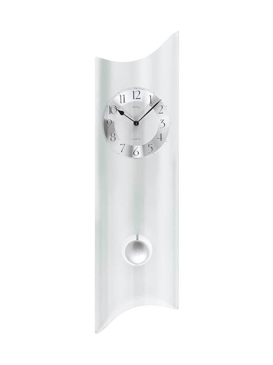 AMS Wall Clock Gray