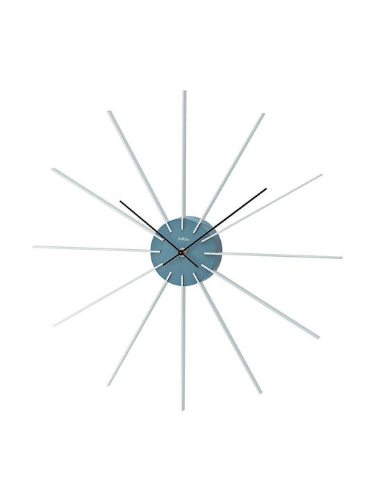 AMS Wall Clock Blue